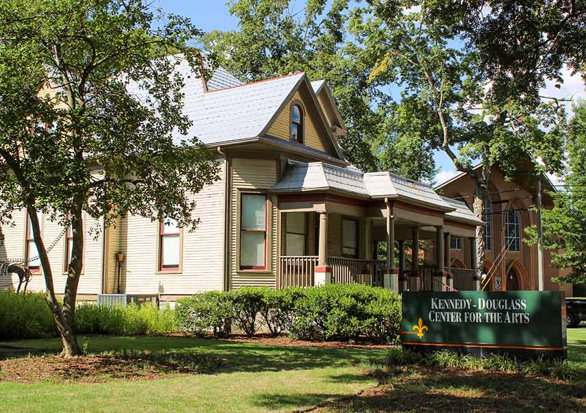 historic two story home turned art center
